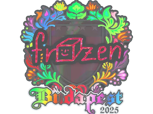 Sticker | frozen (Holo) | Budapest 2025