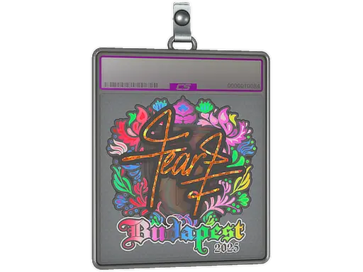 Sticker Slab | fEAR (Holo) | Budapest 2025