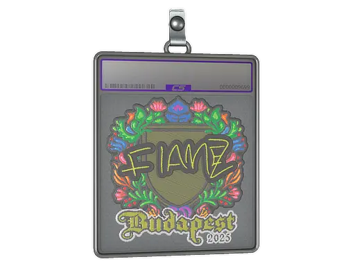 Sticker Slab | FlameZ (Embroidered) | Budapest 2025