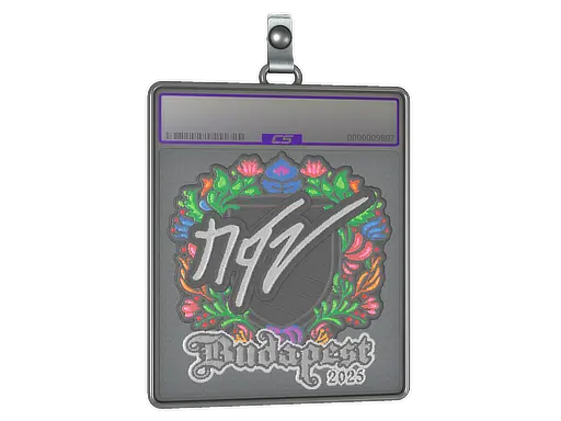 Sticker Slab | NQZ (Embroidered) | Budapest 2025