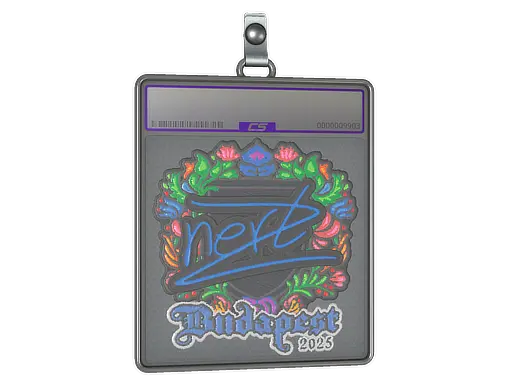 Sticker Slab | NertZ (Embroidered) | Budapest 2025
