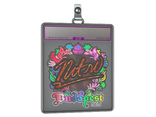 Sticker Slab | nitr0 (Holo) | Budapest 2025