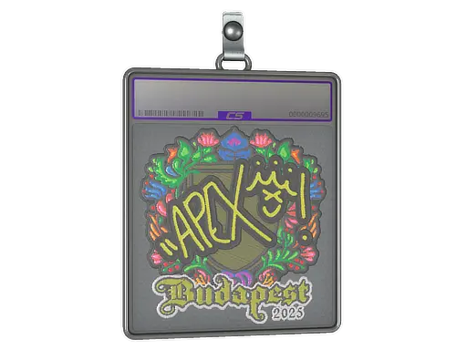 Sticker Slab | apEX (Embroidered) | Budapest 2025