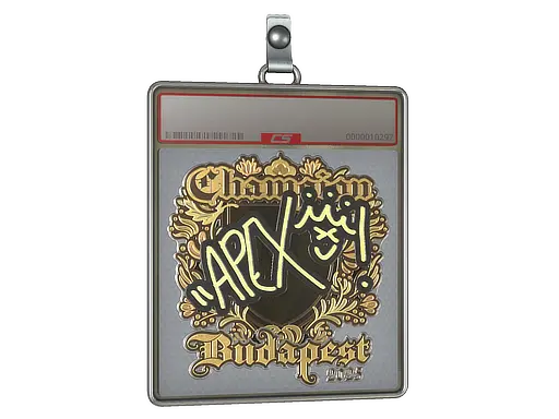 Sticker Slab | apEX (Gold, Champion) | Budapest 2025