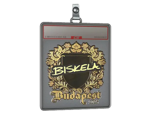 Sticker Slab | Aleksib (Gold) | Budapest 2025