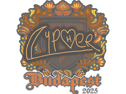Sticker | Cypher | Budapest 2025