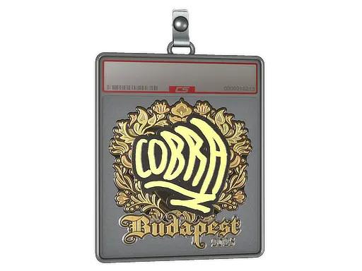 Sticker Slab | cobra (Gold) | Budapest 2025