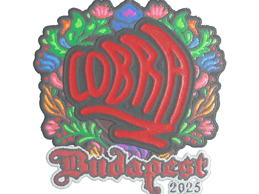 Sticker | cobra (Embroidered) | Budapest 2025