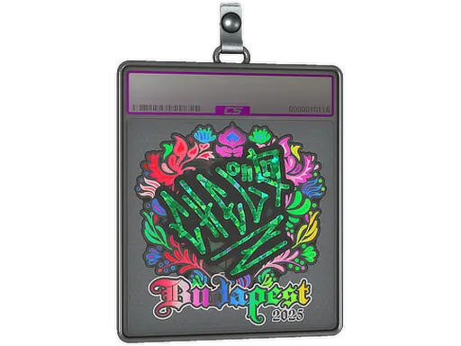 Sticker Slab | chelo (Holo) | Budapest 2025