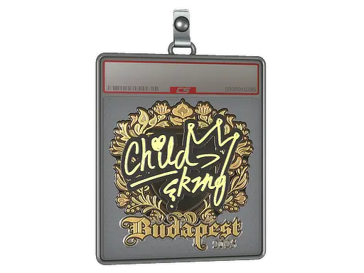 Sticker Slab | ChildKing (Gold) | Budapest 2025
