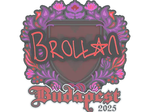 Sticker | Brollan | Budapest 2025