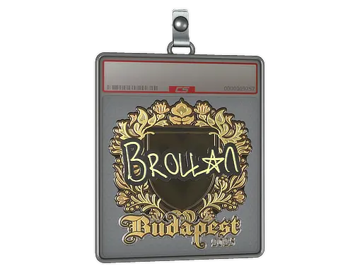Sticker Slab | Brollan (Gold) | Budapest 2025