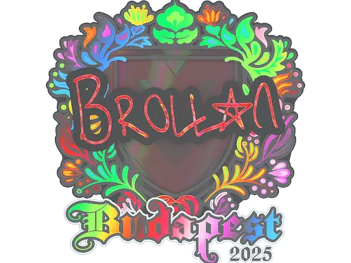 Sticker | Brollan (Holo) | Budapest 2025