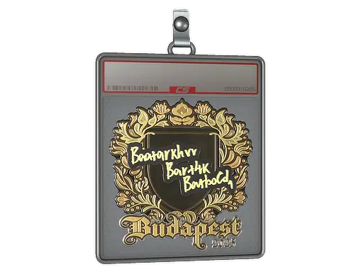 Sticker Slab | Bart4k (Gold) | Budapest 2025