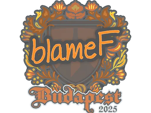 Sticker | blameF | Budapest 2025