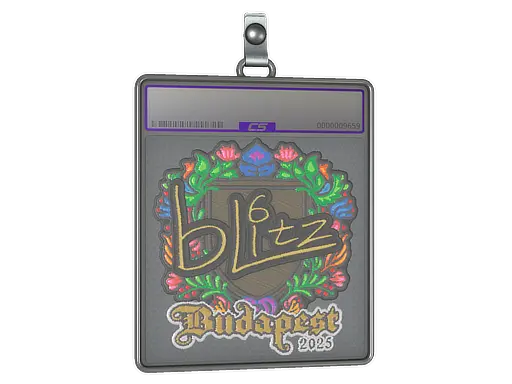 Sticker Slab | bLitz (Embroidered) | Budapest 2025
