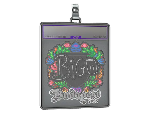 Sticker Slab | biguzera (Embroidered) | Budapest 2025