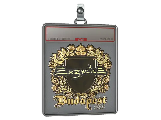 Sticker Slab | Ex3rcice (Gold) | Budapest 2025