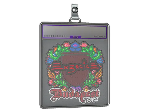 Sticker Slab | Ex3rcice (Embroidered) | Budapest 2025