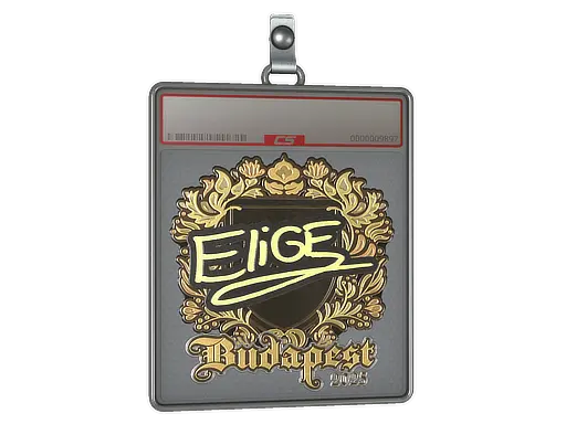 Sticker Slab | EliGE (Gold) | Budapest 2025