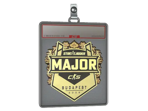 Sticker Slab | StarLadder (Gold) | Budapest 2025
