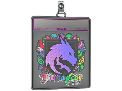 Sticker Slab | Team Spirit (Holo) | Budapest 2025