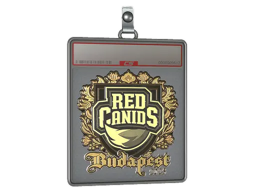 Sticker Slab | RED Canids (Gold) | Budapest 2025