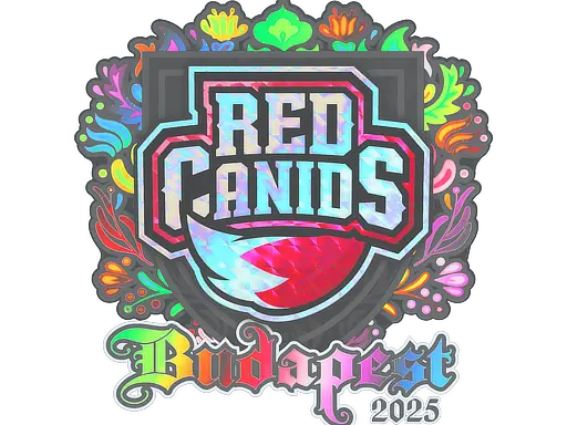 Sticker | RED Canids (Holo) | Budapest 2025