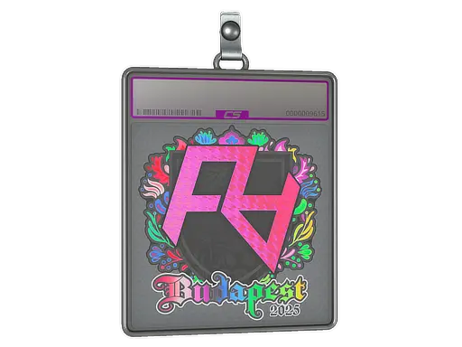 Sticker Slab | Rare Atom (Holo) | Budapest 2025