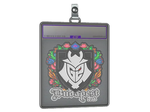 Sticker Slab | G2 esports (Embroidered) | Budapest 2025