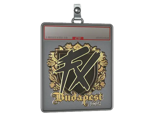 Sticker Slab | Fluxo (Gold) | Budapest 2025