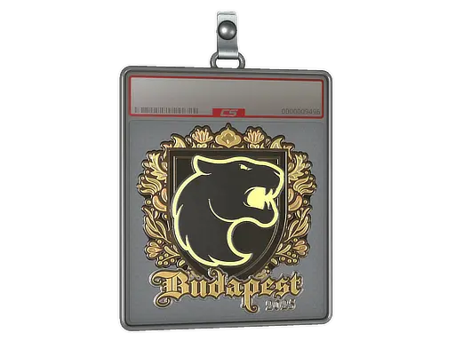 Sticker Slab | FURIA (Gold) | Budapest 2025