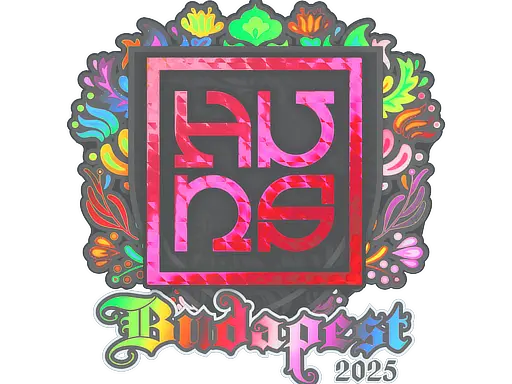 Sticker | The Huns (Holo) | Budapest 2025