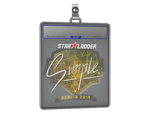 Sticker Slab | s1mple | Berlin 2019