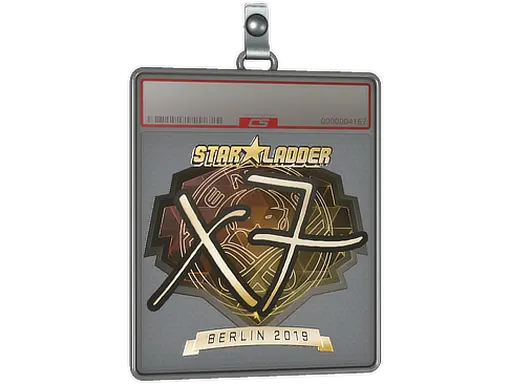 Sticker Slab | xseveN (Gold) | Berlin 2019
