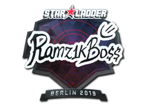 Sticker | Ramz1kBO$$ (Foil) | Berlin 2019
