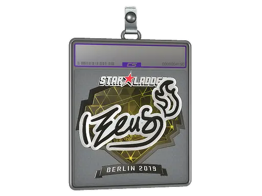 Sticker Slab | Zeus (Foil) | Berlin 2019