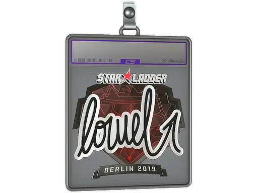 Sticker Slab | loWel (Foil) | Berlin 2019
