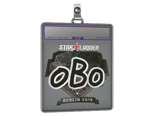 Sticker Slab | oBo (Foil) | Berlin 2019
