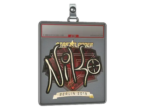 Sticker Slab | NiKo (Gold) | Berlin 2019