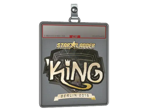 Sticker Slab | kNgV- (Gold) | Berlin 2019