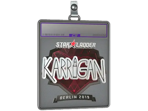 Sticker Slab | karrigan (Foil) | Berlin 2019