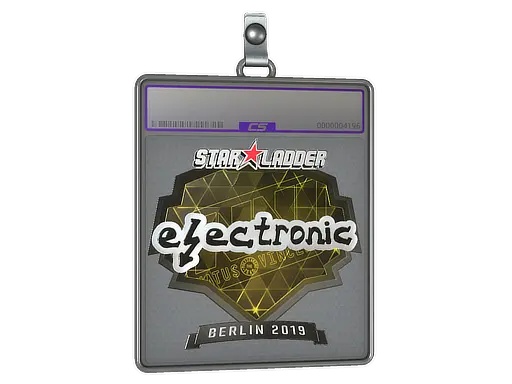 Sticker Slab | electronic (Foil) | Berlin 2019