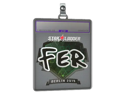 Sticker Slab | fer (Foil) | Berlin 2019