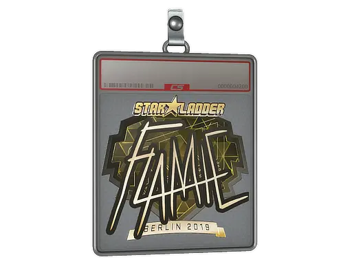 Sticker Slab | flamie (Gold) | Berlin 2019