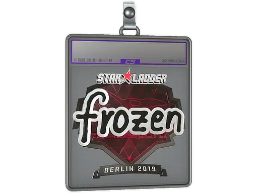 Sticker Slab | frozen (Foil) | Berlin 2019