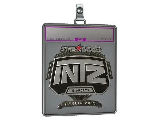 Sticker Slab | INTZ E-SPORTS CLUB (Foil) | Berlin 2019