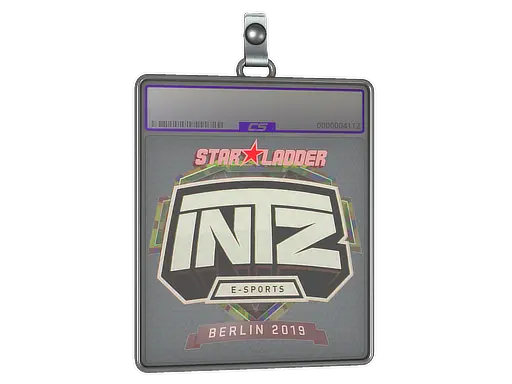 Sticker Slab | INTZ E-SPORTS CLUB (Holo) | Berlin 2019