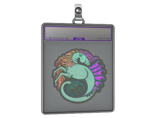 Sticker Slab | Hippocamp (Holo)