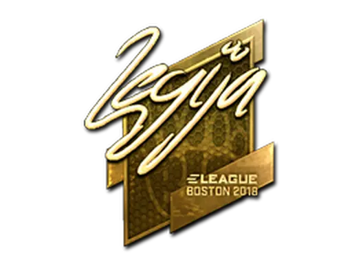 Sticker | LEGIJA (Gold) | Boston 2018